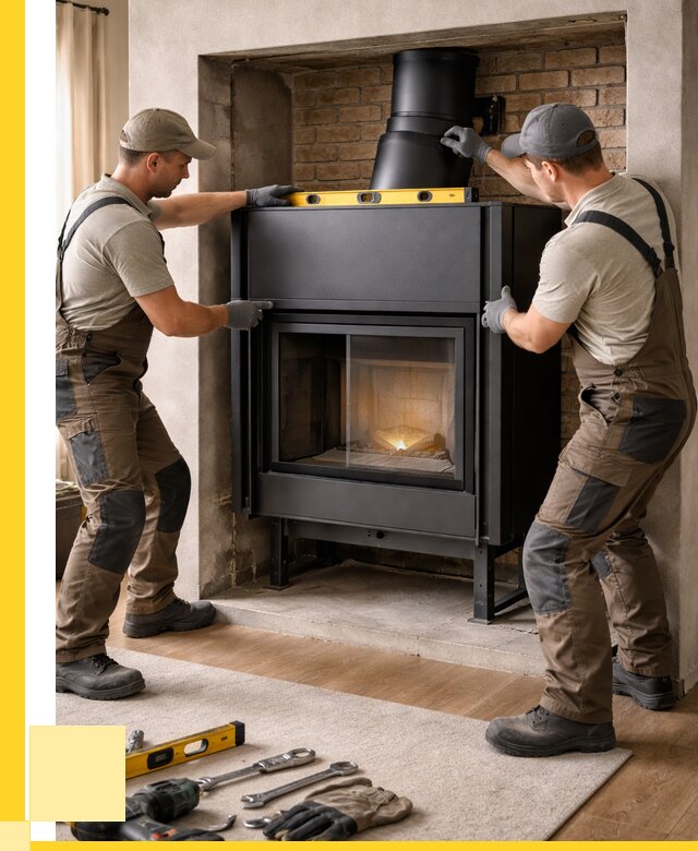 Установка каминных топок в Кинели под ключ от 18338 р. | ЭриданКнл