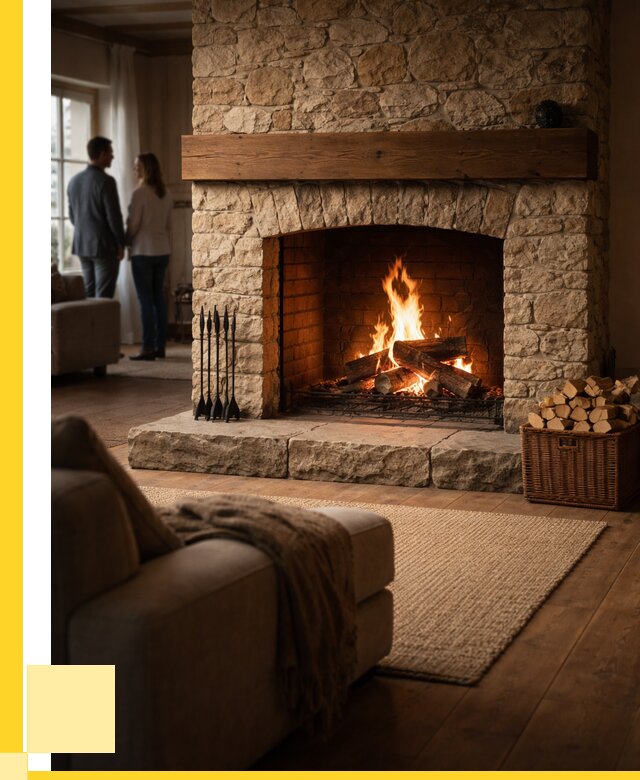 Открытые камины под ключ в Кинели от 152820 р. ЭриданКнл