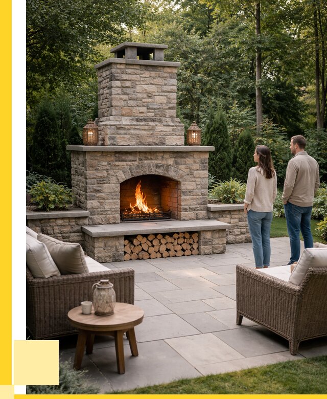 Уличные камины из кирпича в Кинели от 152820 р. | ЭриданКнл