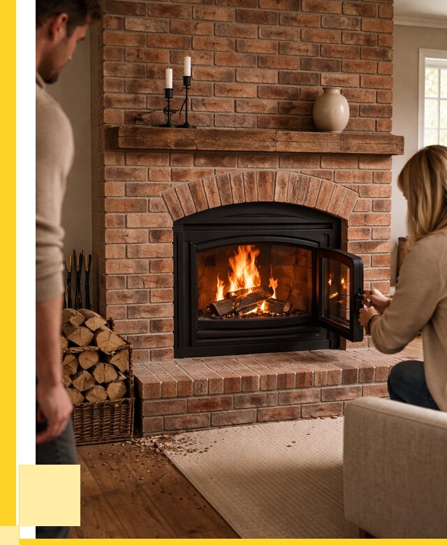 Кирпичные камины под ключ в Кинели от 152820 р. | ЭриданКнл