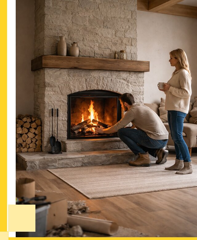 Камины для загородного дома в Кинели от 356580 р., ЭриданКнл