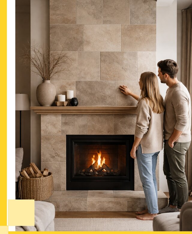 Облицовка каминов керамогранитом в Кинели от 4585 р. | ЭриданКнл