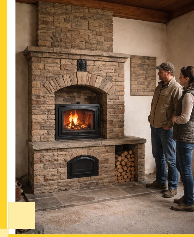 Кирпичная печь под ключ в Кинели от 152820 р. | ЭриданКнл