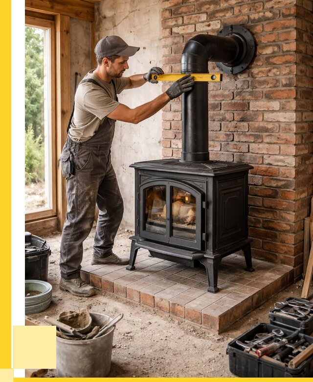 Монтаж печей установка банной печи в Кинели от 15282 р. | ЭриданКнл