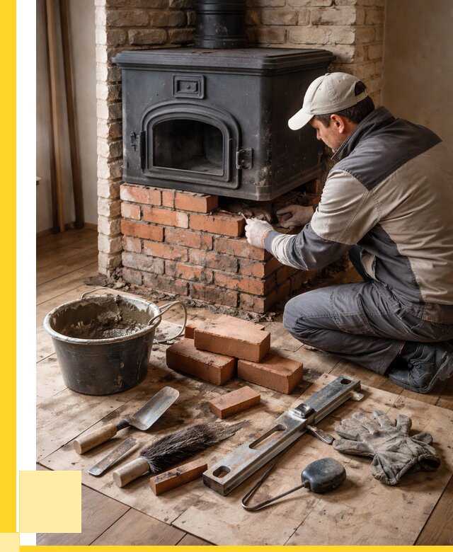 Ремонт печей в Кинели от 12226 р., услуги печника ЭриданКнл