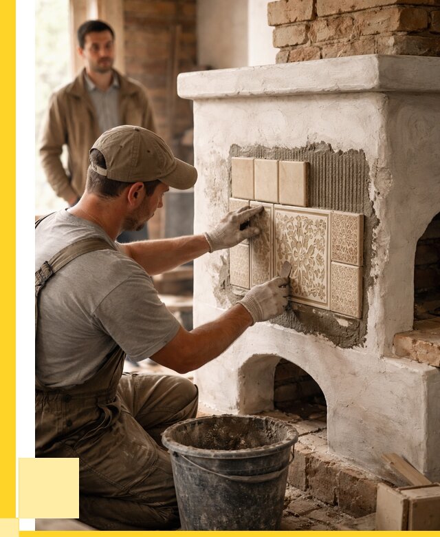 Отделка печей и банных печей в Кинели от 35658 р. | ЭриданКнл