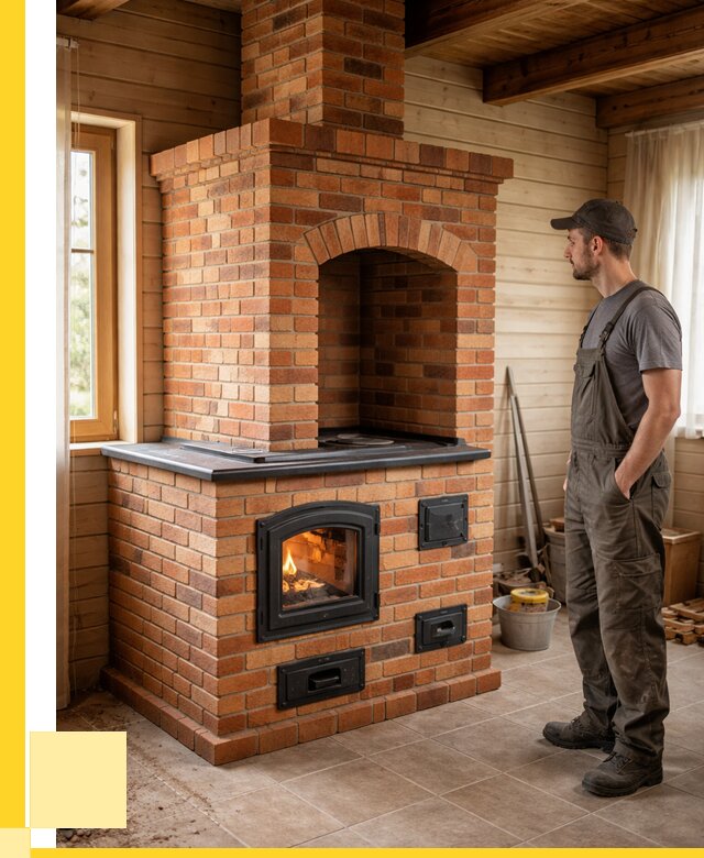 Кирпичные печи в Кинели: купить от 152820 р. | ЭриданКнл