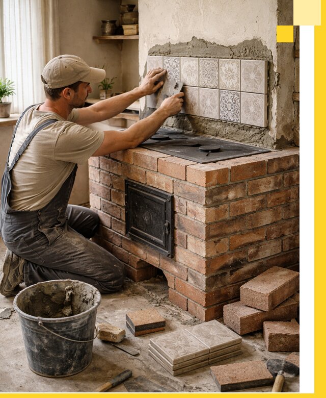 Печи с плитой на заказ монтаж гарантия и сервис в Кинели