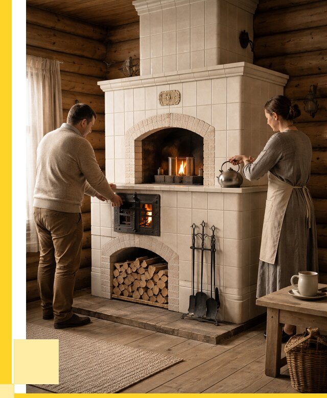 Русские печи в Кинели: установка от 152820 р. ЭриданКнл