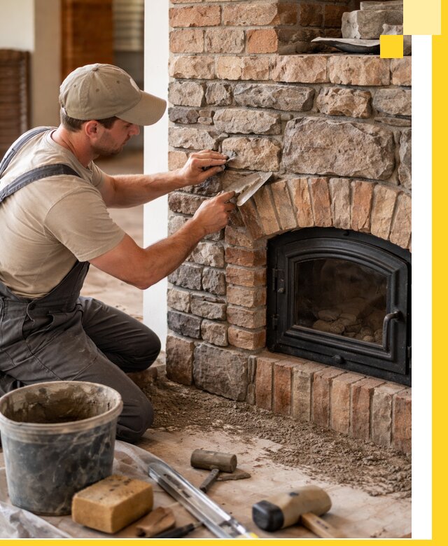 Печи для дома под ключ в Кинели, установка и доставка