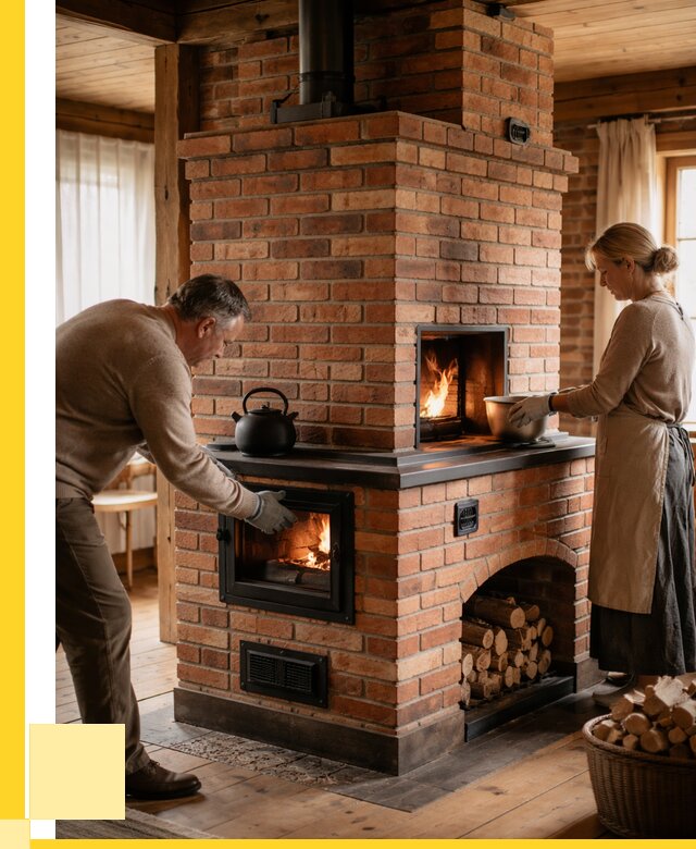 Печи для загородного дома под ключ в Кинели от 81504 р. | ЭриданКнл