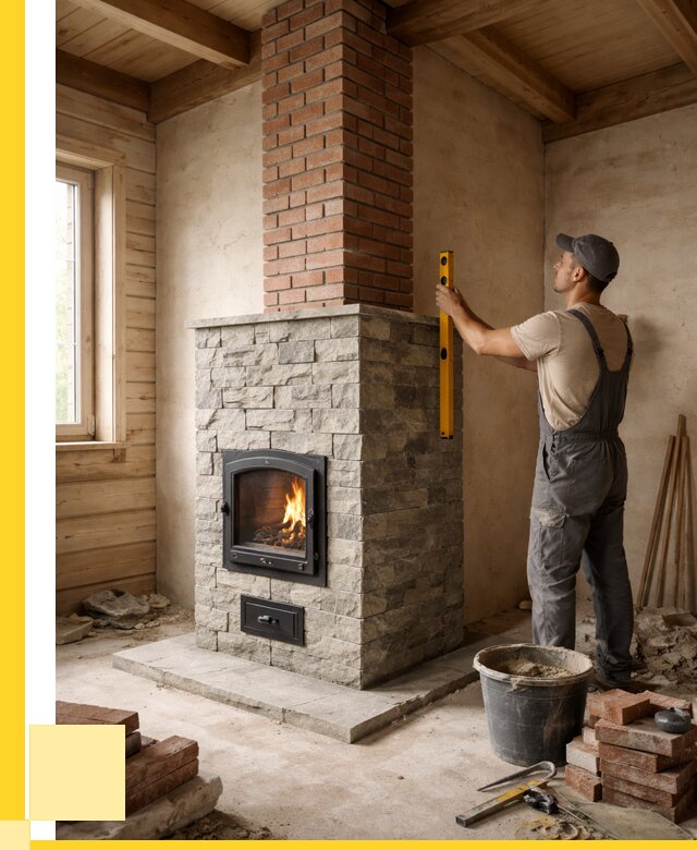 Печи и дымоходы под ключ в Кинели от 45846 р., ЭриданКнл