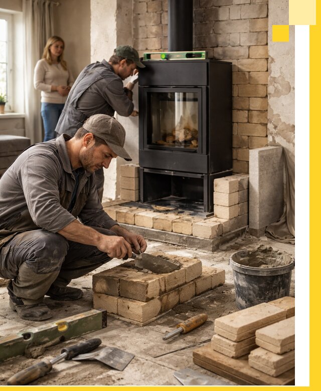 Печи и камины под ключ: проект, установка в Кинели