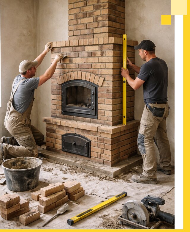 Продажа и установка печей и каминов для дома под ключ в Кинели