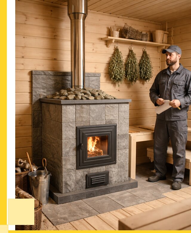 Печи для бани под ключ в Кинели от 122256 р. | ЭриданКнл