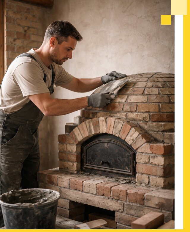 Изготовление и монтаж помпейских печей на заказ в Кинели