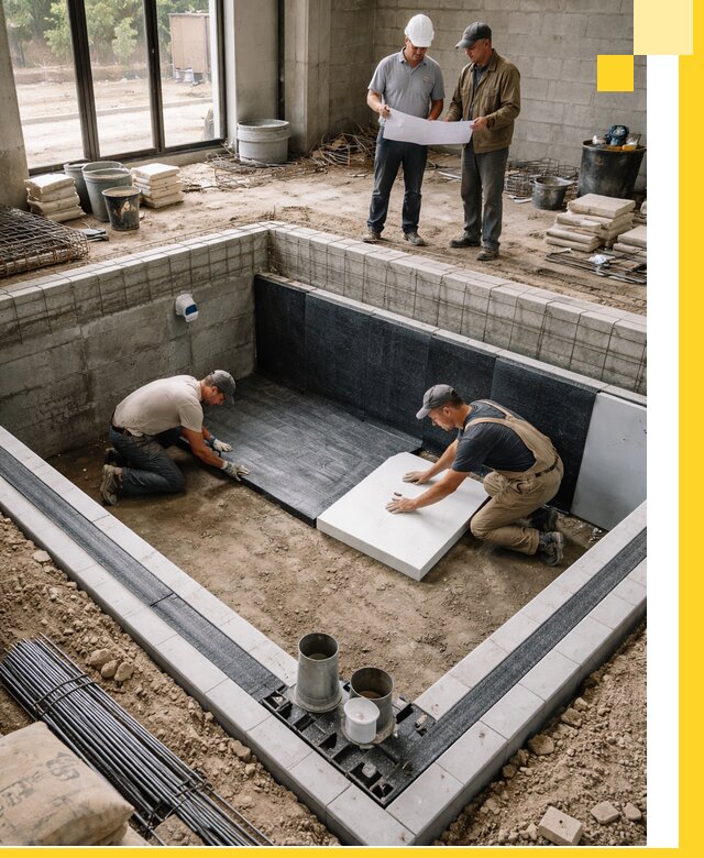 Проекты частных и общественных бассейнов под ключ в Кинели