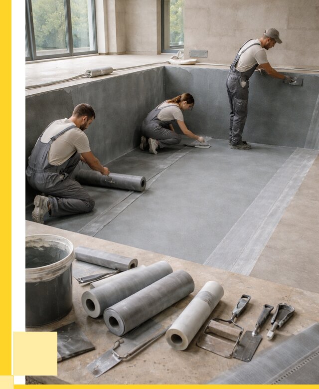 Гидроизоляция бассейнов в Кинели от 2038 р., ЭриданКнл