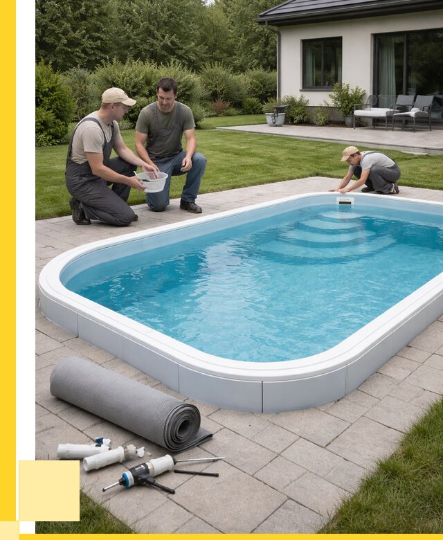 Пластиковый бассейн купить в Кинели от 254700 р., ЭриданКнл