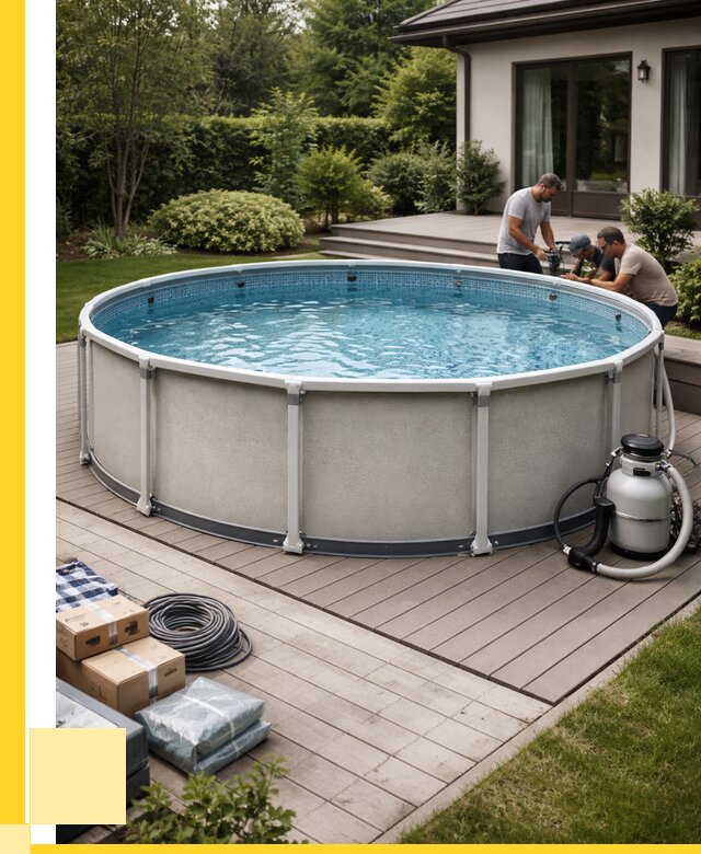 Купить каркасные бассейны в Кинели от 45846 р. | ЭриданКнл