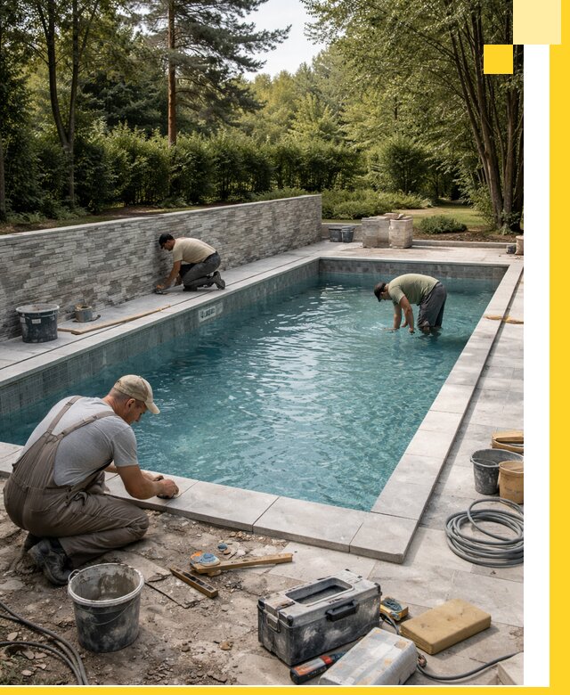 Проектирование и строительство частных бассейнов в Кинели