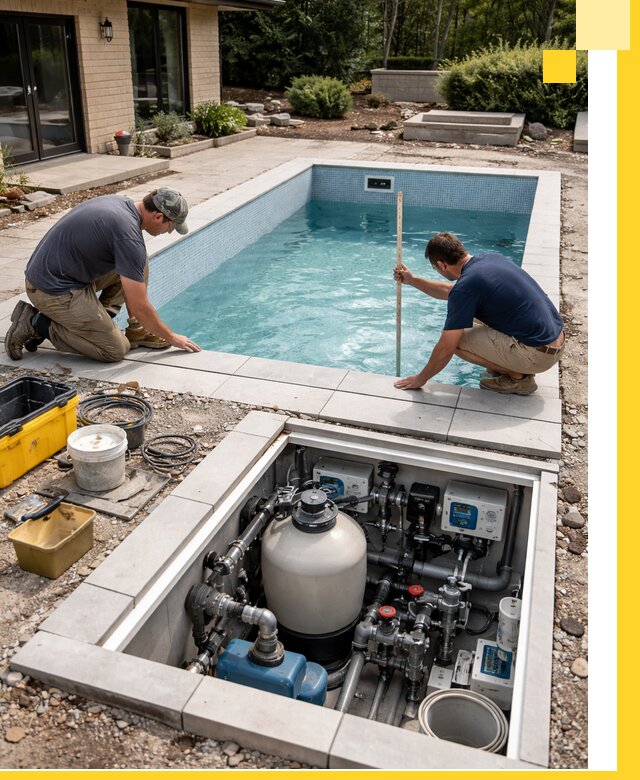 Строительство качественных домашних бассейнов под ключ в Кинели