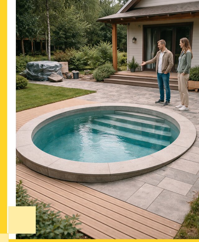 Бассейн на даче под ключ в Кинели от 203760 р., ЭриданКнл