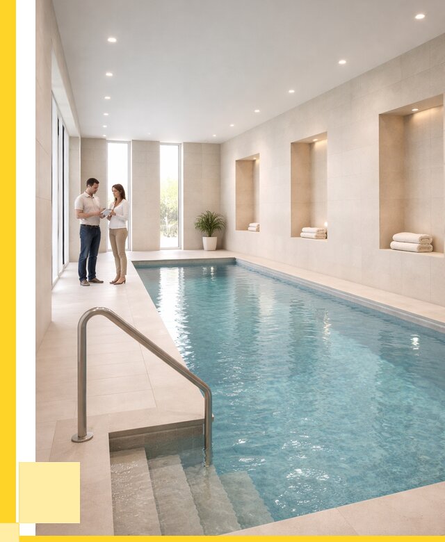 Бассейны в помещении под ключ в Кинели от 1528200 р. | ЭриданКнл