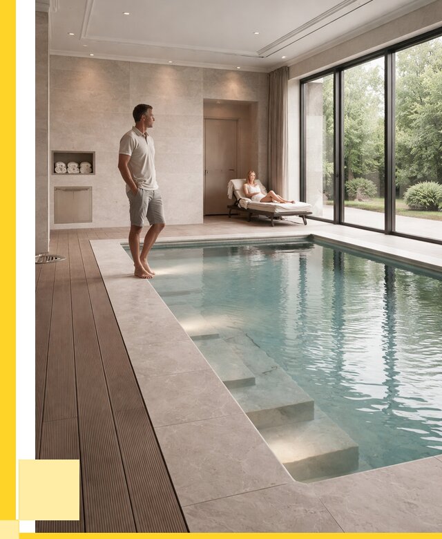 Бассейны в коттедже под ключ в Кинели от 1222560 р. | ЭриданКнл