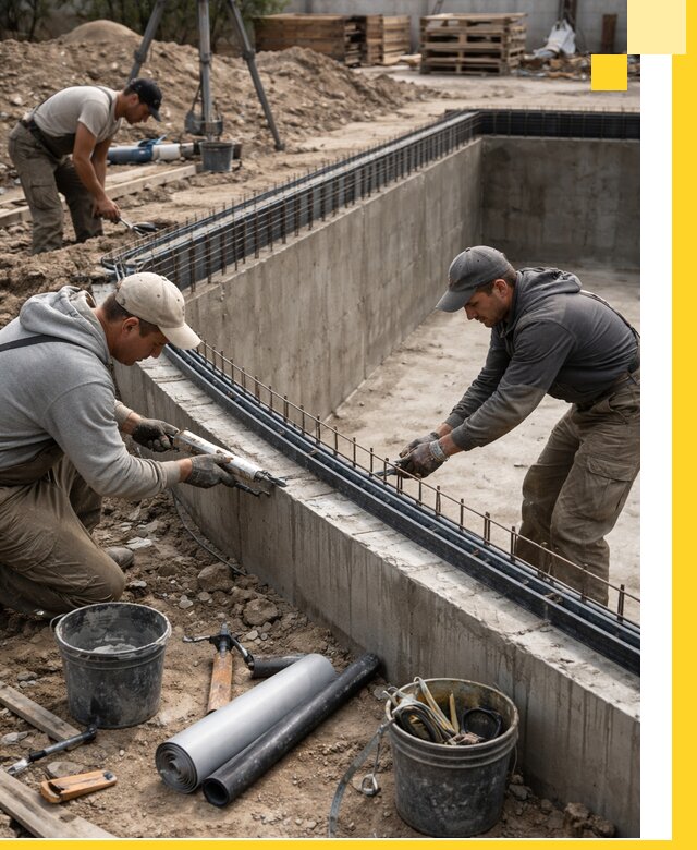 Качественный монтаж чаши бассейна в Кинели под ключ с гарантией