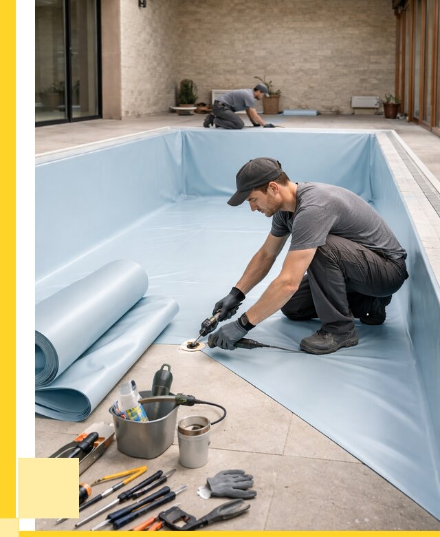 Пленка ПВХ для бассейнов в Кинели от 2547 р. | ЭриданКнл