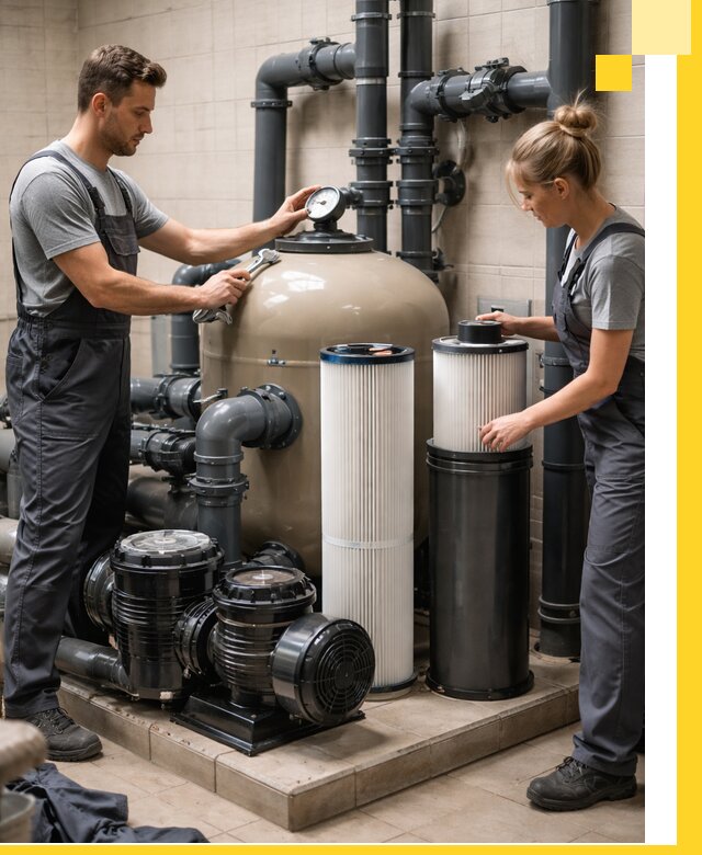 Фильтры и системы фильтрации для бассейнов в Кинели