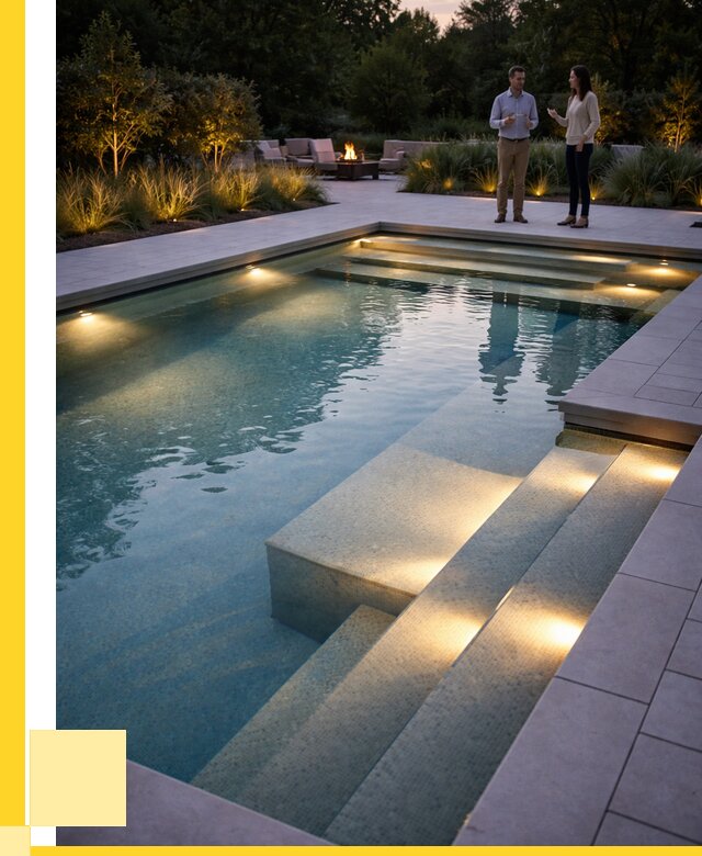 Освещение бассейнов в Кинели под ключ от 25470 р. | ЭриданКнл