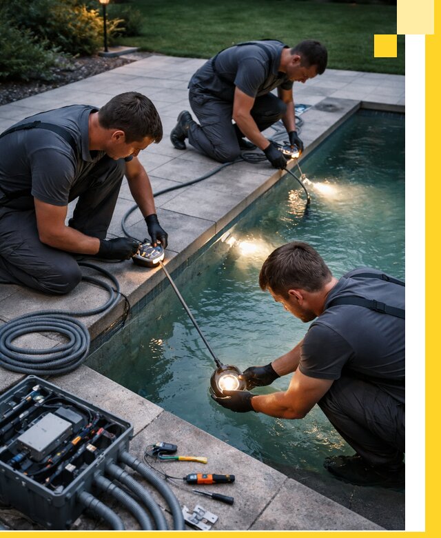 Профессиональное освещение бассейнов в Кинели: дизайн и монтаж