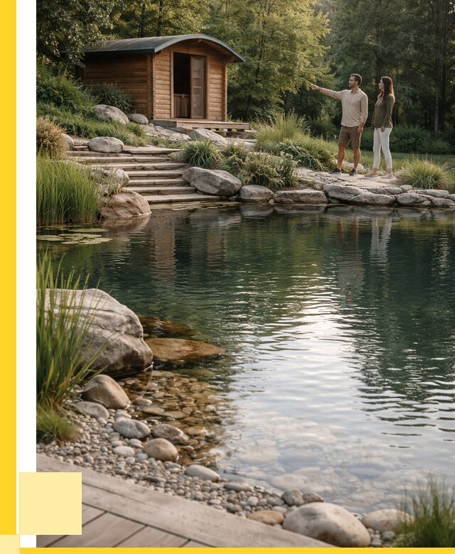 Природные бассейны под ключ в Кинели от 458460 р. | ЭриданКнл