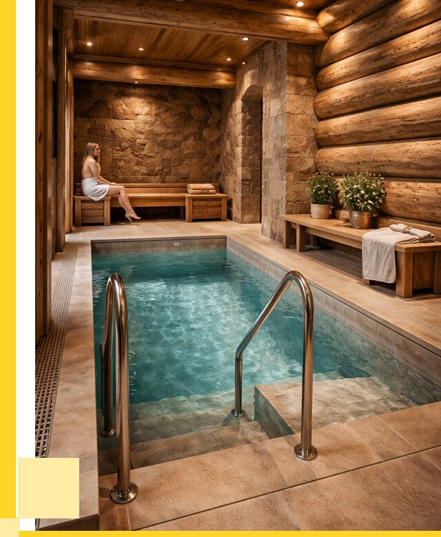 Аренда бани с бассейном в Кинели от 1528200 р. | ЭриданКнл