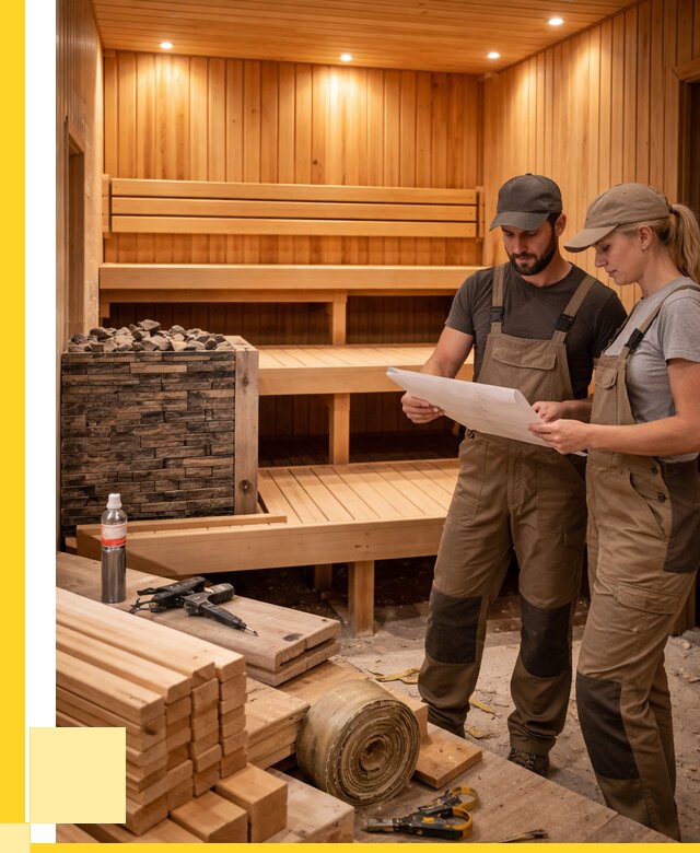 Строительство саун в Кинели под ключ от 254700 р., ЭриданКнл