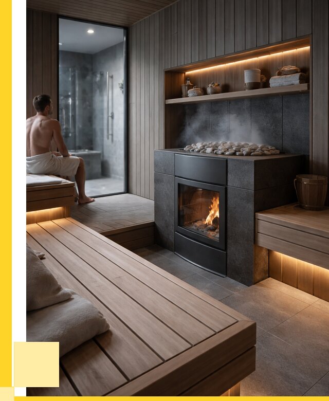 Проект сауны в частном доме в Кинели от 35658 р. | ЭриданКнл