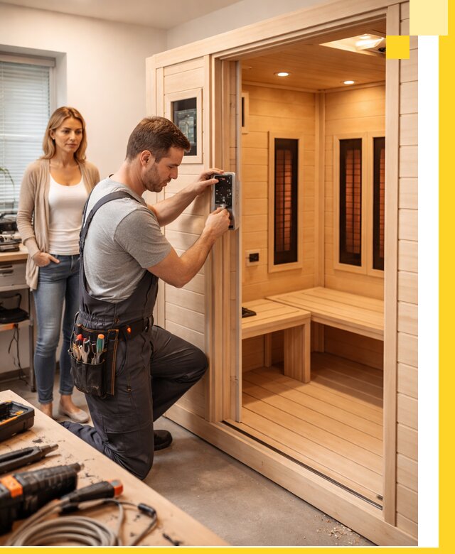 Инфракрасные сауны под ключ в Кинели продажа и установка