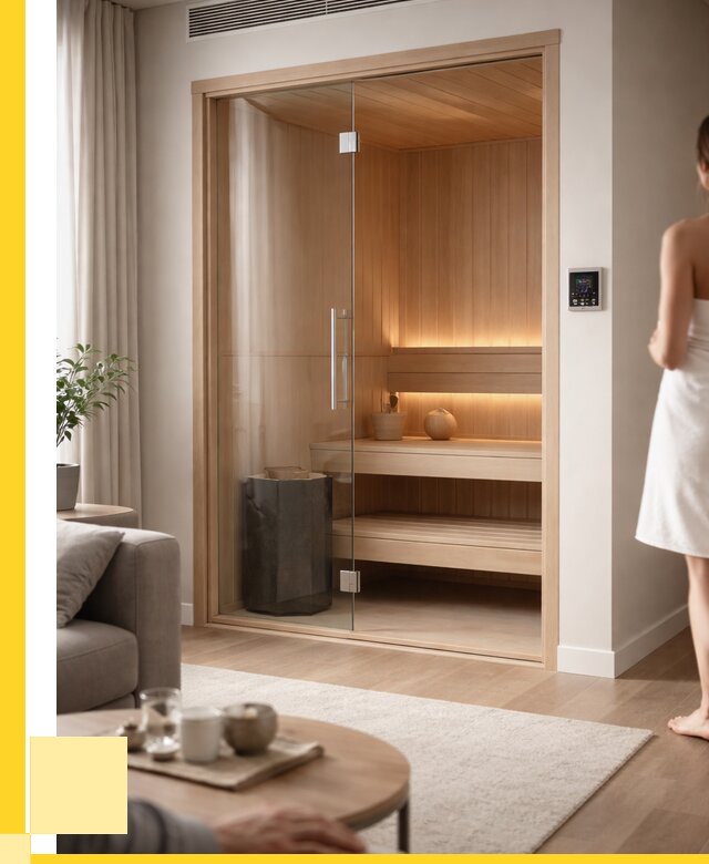 Сауна в квартире под ключ в Кинели от 122256 р. ЭриданКнл