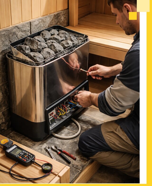 Продажа и установка электрокаменок для саун в Кинели