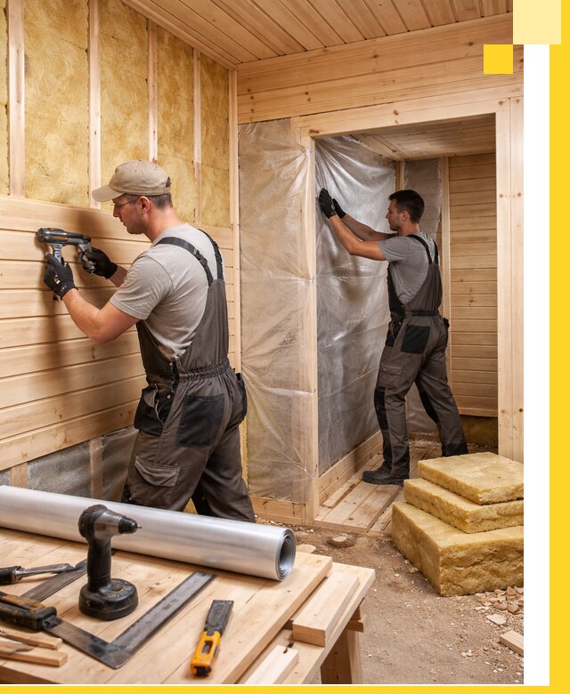 Бани под ключ в Кинели с проектом и полным монтажом