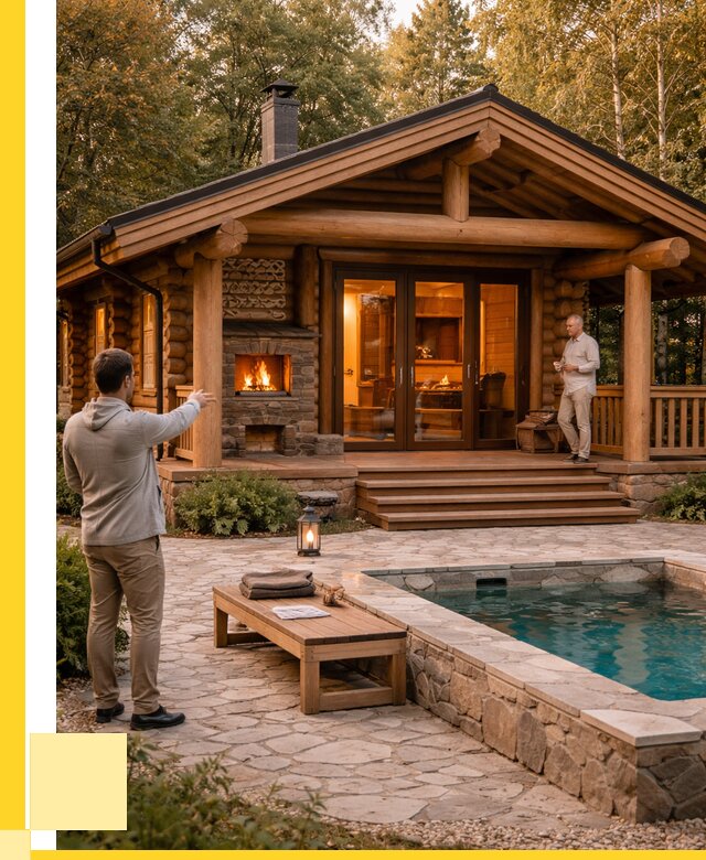 Проекты бань и хамам в Кинели от 25470 р. | ЭриданКнл