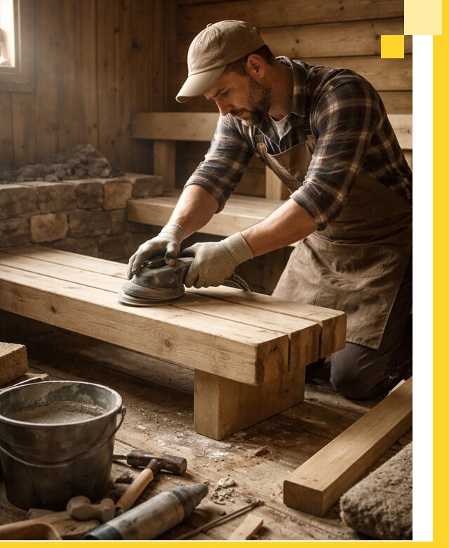 Ремонт бань под ключ в Кинели с гарантией качества и сроков