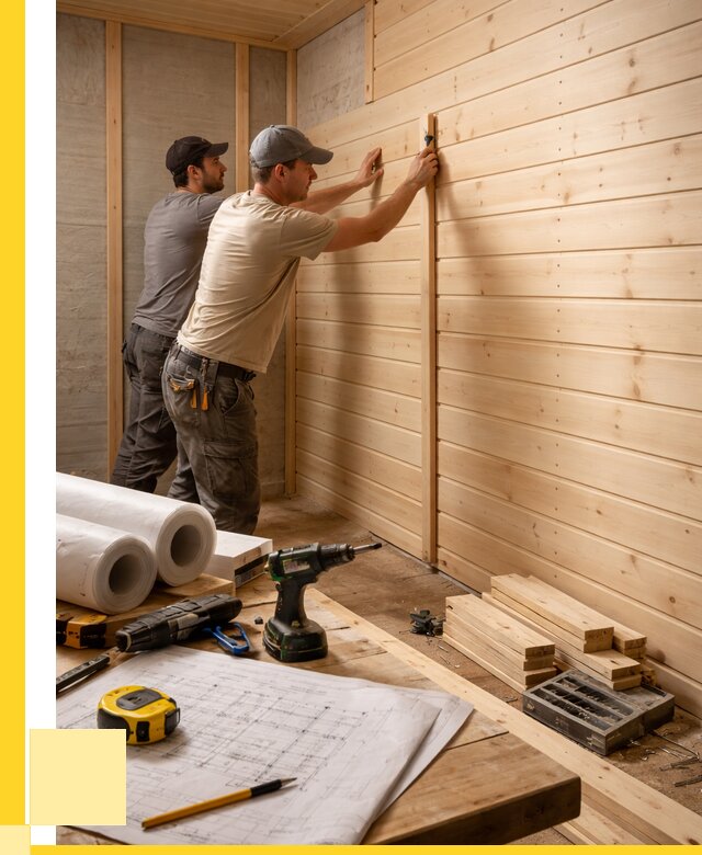 Обшивка бани вагонкой в Кинели от 1223 р., ЭриданКнл