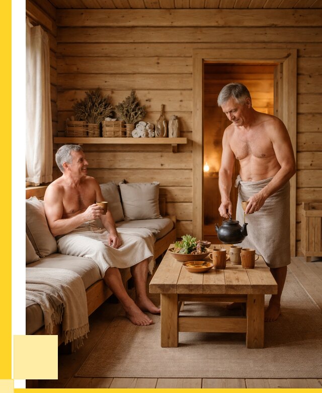 Бани с комнатой отдыха под ключ в Кинели от 458460 р. | ЭриданКнл