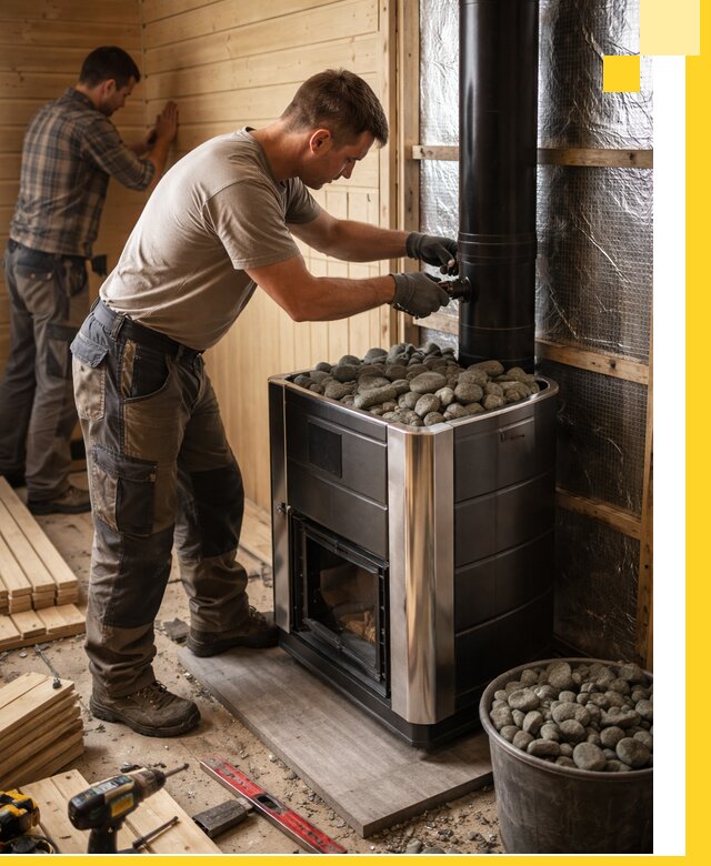 Проектирование и строительство парилок для бани в Кинели под ключ