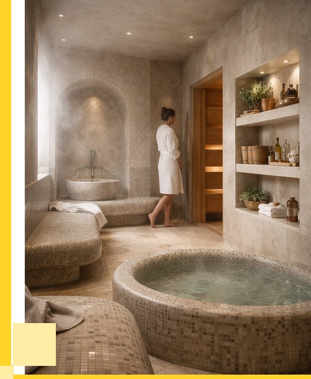 Строительство бани с хамамом в Кинели от 764100 р. | ЭриданКнл