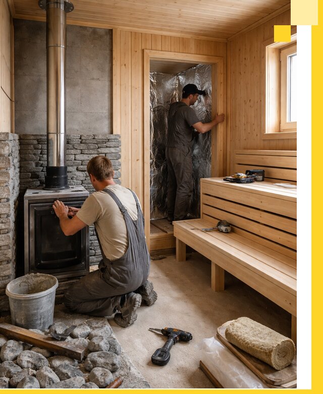 Строительство и изготовление бань под ключ в Кинели