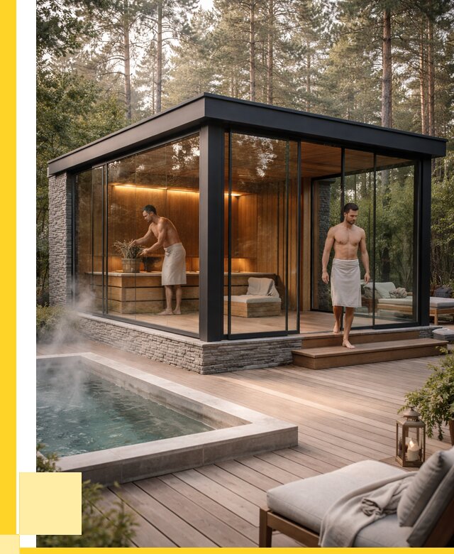 Стеклянные бани и двери в Кинели от 458460 р. | ЭриданКнл